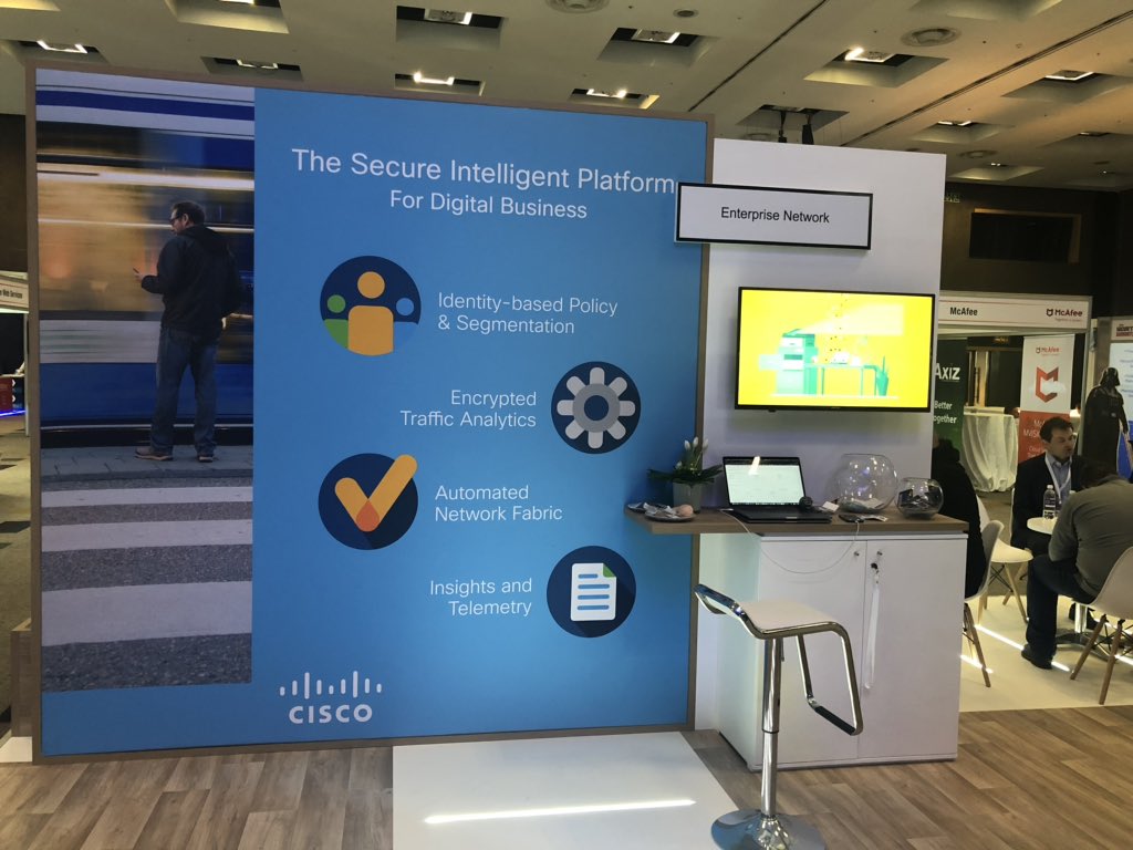 aadzhassim's tweet image. Every network has its demons, is your network geared up to stop them? Come and see how Encrypted Traffic Analytics can help defend your network from Access to Core. I caught one rogue at the #ITWebSS2019! 💀🤣