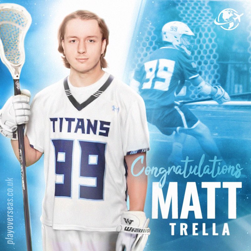 Proud to have helped <a href="/westminsterpa/">Westminster College</a> graduate Matt Trella in furthering his lacrosse career and education overseas.

Matt will move to England in Fall 2019 to pursue a masters degree in International Investment and Finance  whilst also playing another season of lacrosse! 🥍🇬🇧