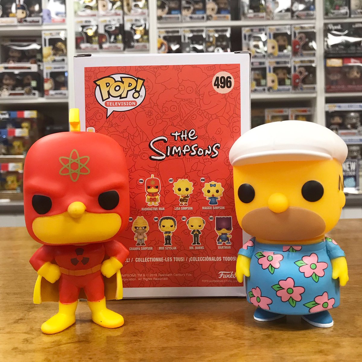 kdogandfish's tweet photo. What a perfect #PopTwosDay 🍩

#Funko #TheSimpsons #SimpsonsFunko #RadioactiveMan #HomerSimpson #HomerMuuMuu #FunkoPop #FunkoNews #FunkoCanada #FunkoGuys #PopShop #FunkoFriends #FunkoFunatic #WeAreThePopGuys #KDogAndFish https://t.co/JcaU6zBiVf