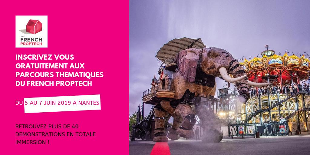 📢 La <a href="/Frenchproptech/">The French Proptech</a> est ravie de présenter du 5 au 7 Juin, son démonstrateur au <a href="/web2day/">Web2day</a>. 

L'occasion d'y découvrir les #mutations de l'#immobilier et les #solutions concrètes que les #startups françaises développent pour y répondre 👏 

Inscription : frenchproptech.fr/frenchproptech…