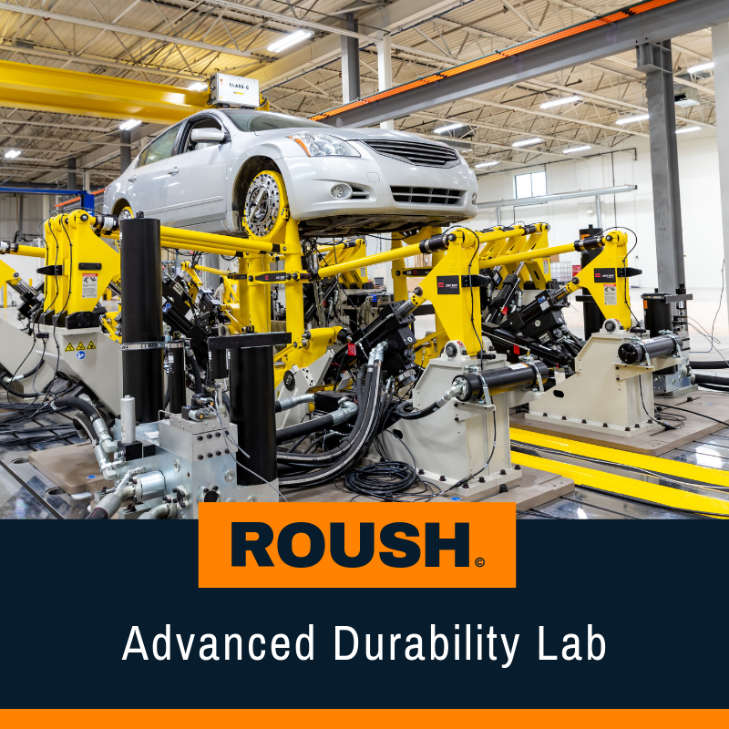 RoushOfficial's tweet photo. Roush opens first-of-its-kind real-time simulation road test lab. Thanks to the Roush Advanced Durability Lab, customers can now test full vehicle durability in a fraction of the time. Learn more: https://t.co/udwppryr5e #TeamRoush https://t.co/oAnL99j4DP