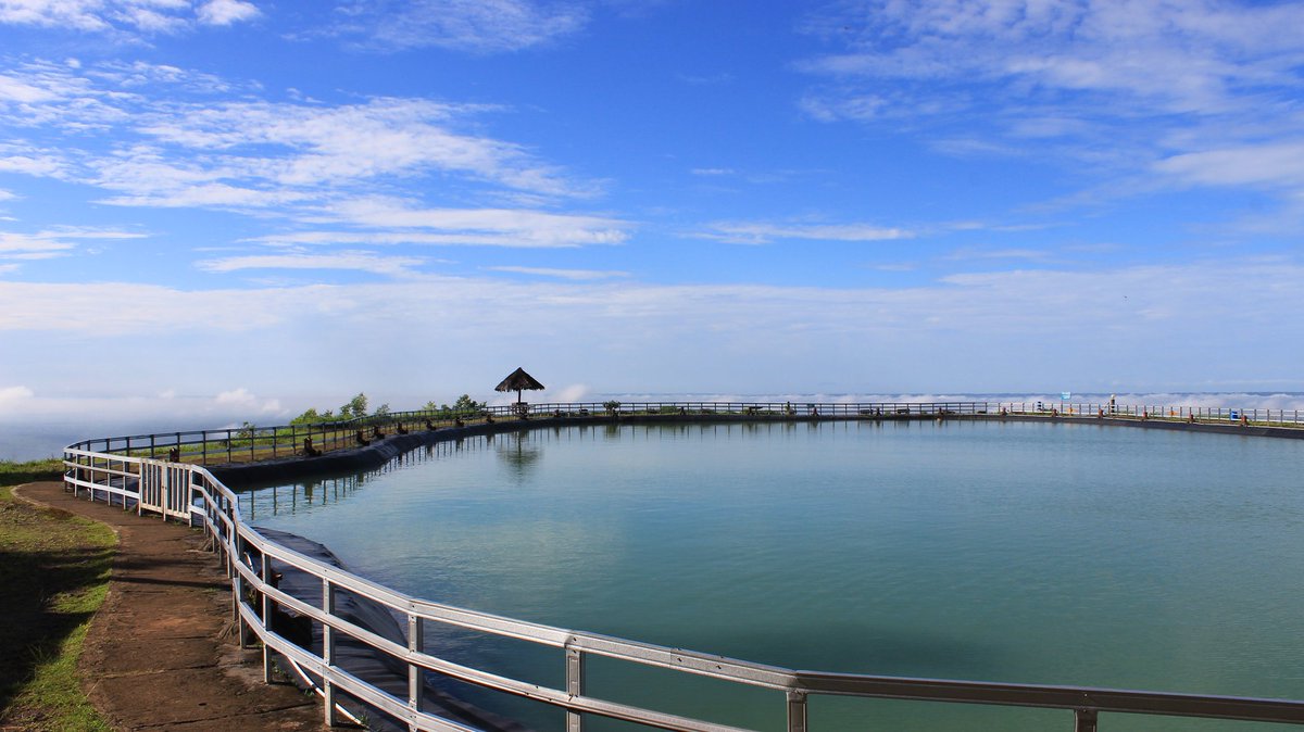 Yang kedua ada Embung Nglanggeran, Embung Cantik buat lokasi liburan #BerliburdiJogja