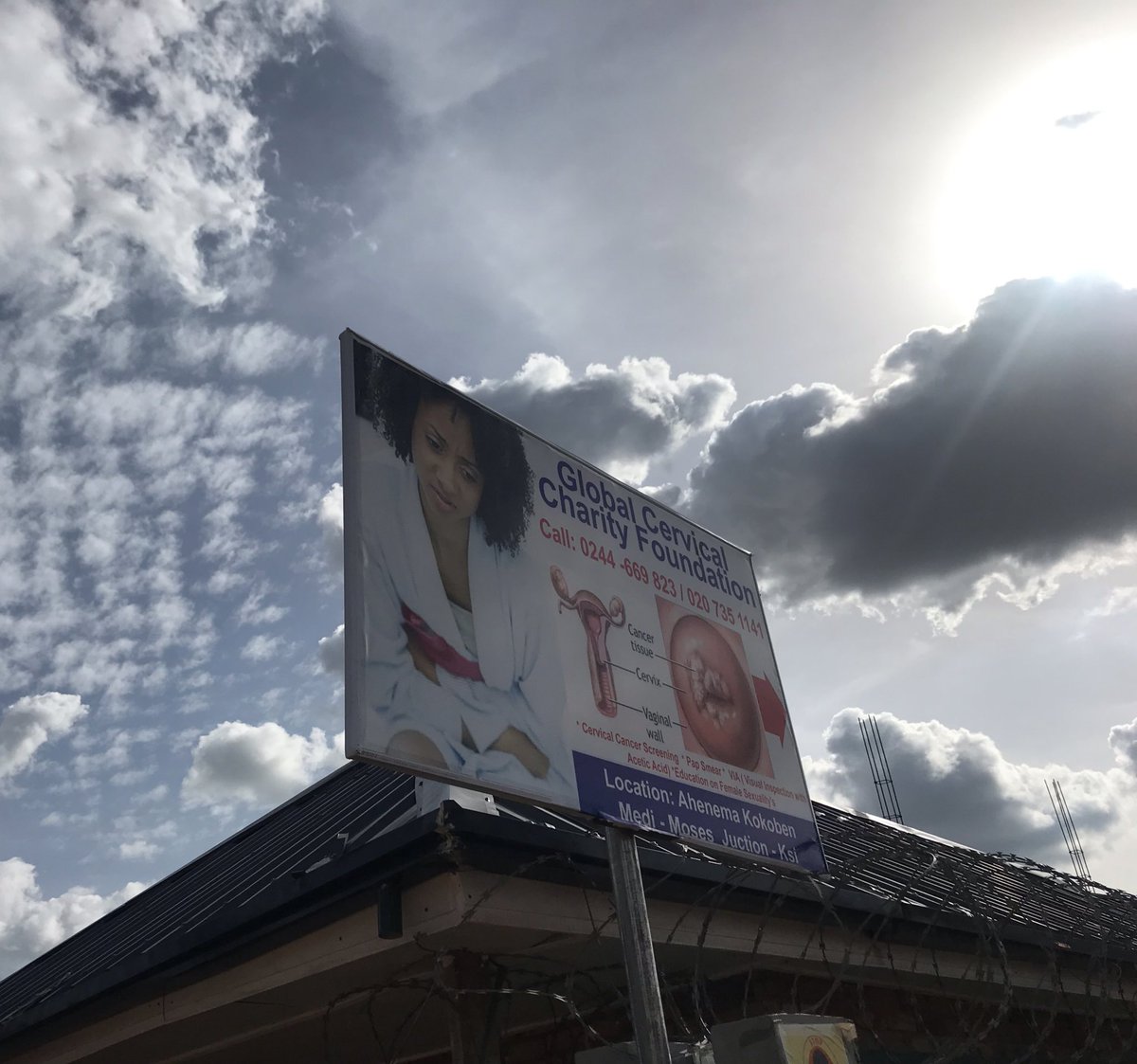 VisualizeOrg's tweet image. Global Cervical Charity Foundation is an inspiring organization training and screening women in #Kumasi for #CervicalCancer. We continue to learn so much from their leader, Joana