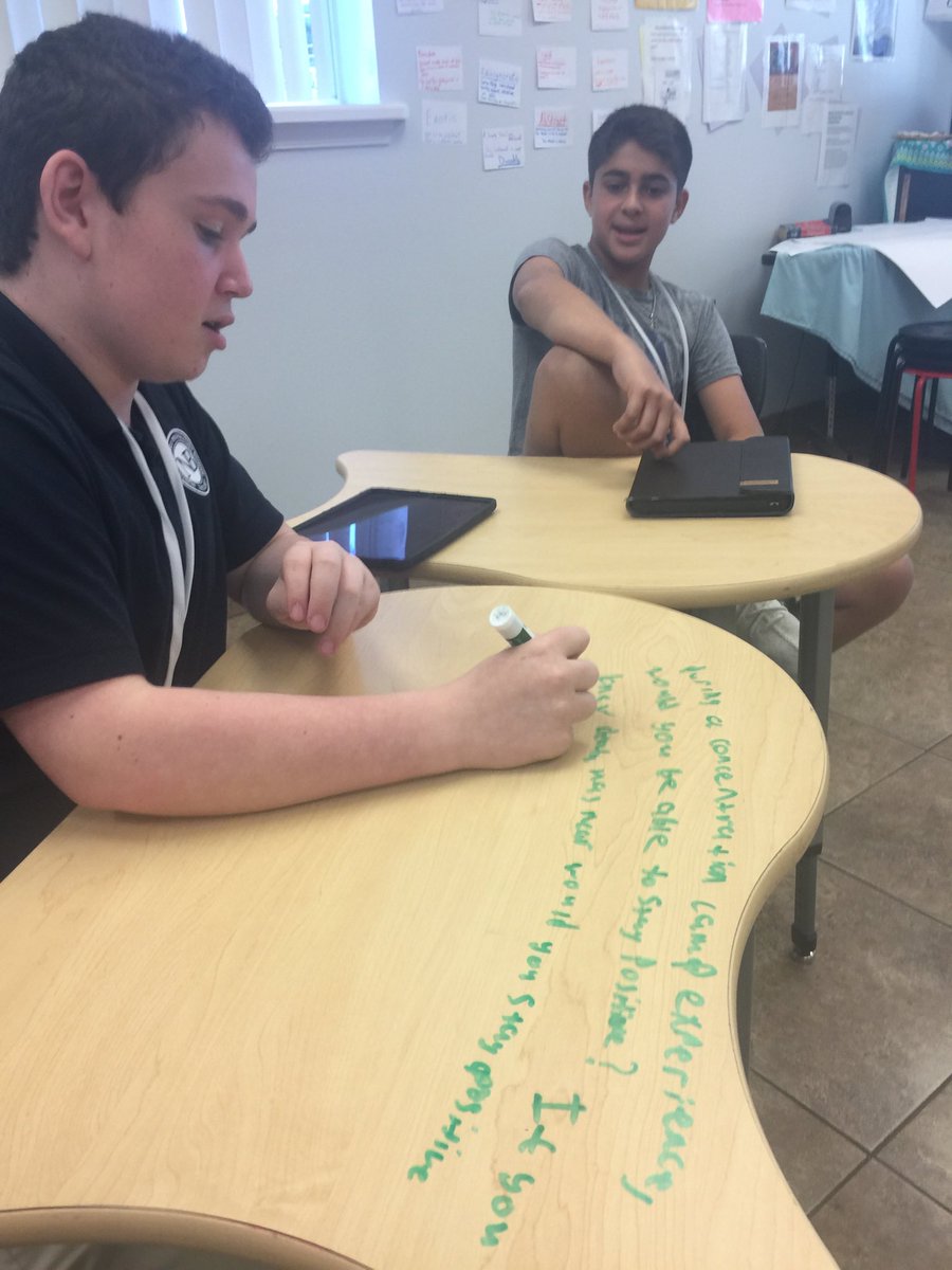 DiamondNBPS's tweet photo. 8th graders review the writing skills we’ve learned this year and practice writing hooks, theses, and organizing their essay ideas #westilllearninmay #nbcot ⁦@NBPSEagles⁩ ⁦@NBMIDDLE⁩ https://t.co/vMKo7SIyZS