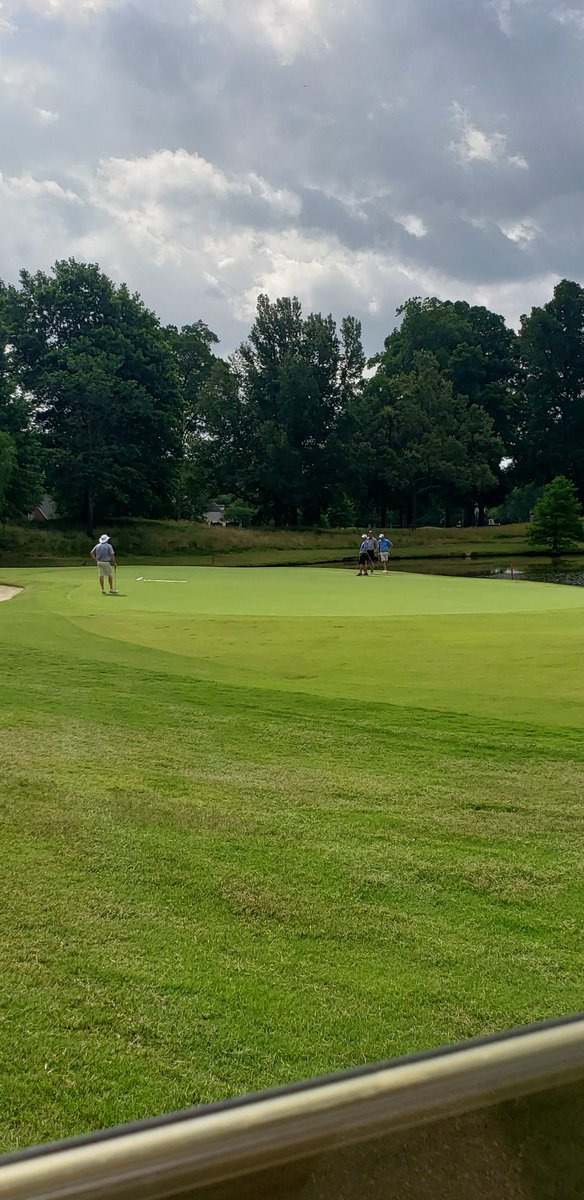 Beautiful day for golf! #BullBramlettGolf