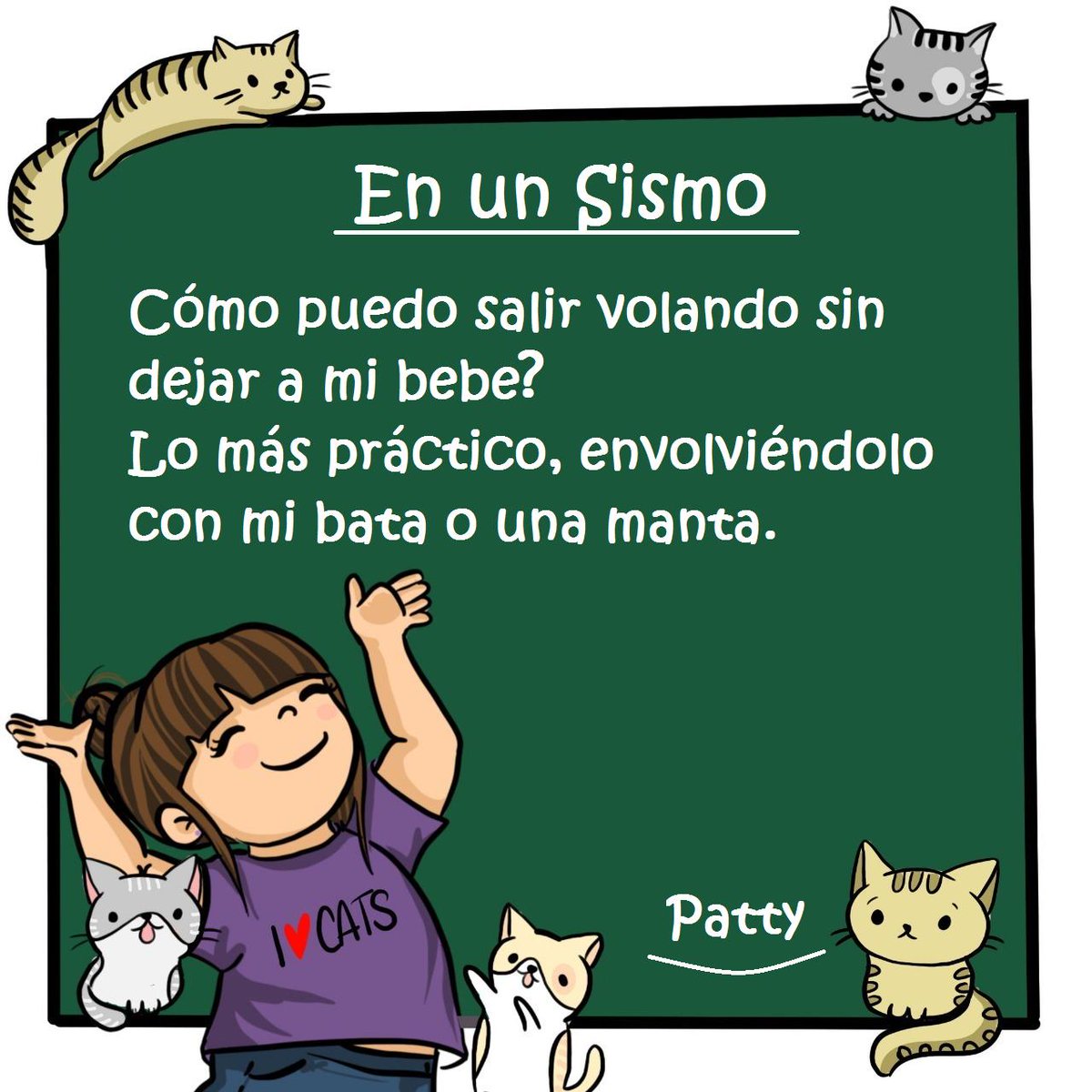 PattyHubner's tweet photo. #SimulacroNacional2019
#FelizMartes #28May 
#catlover #animallover . https://t.co/cniKeceYY7