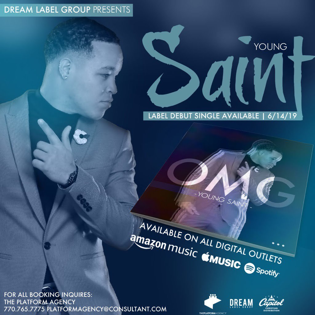 DreamLabelGroup's tweet photo. #NewMusicAlert @YoungSaintkr &amp; @CharmelleC coming out on #PlatformAgency #DreamGospel https://t.co/t8KSeiQel1