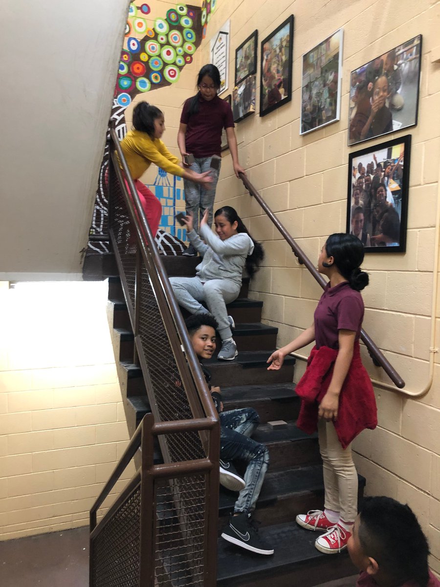 When our 5th graders take over to #beautify the school- they shut down a hallway until they're ready to reveal! #STEAM #beautifyourschool #studentsatwork #quinnipiacstem #qstem