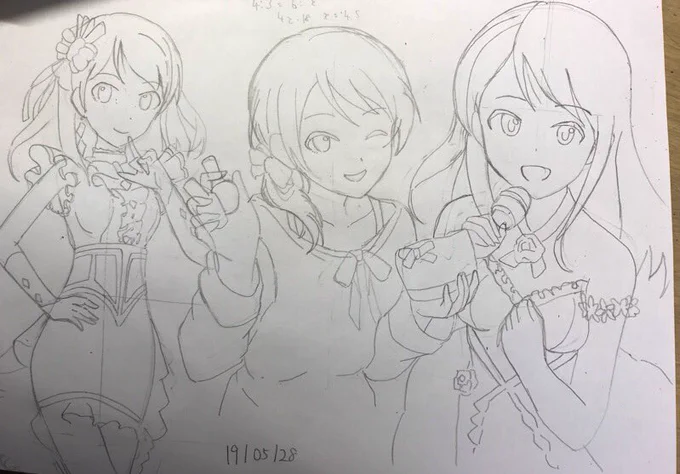 今日模写
残業してもできた。登山で疲れて体調がリセットされた気がする 
