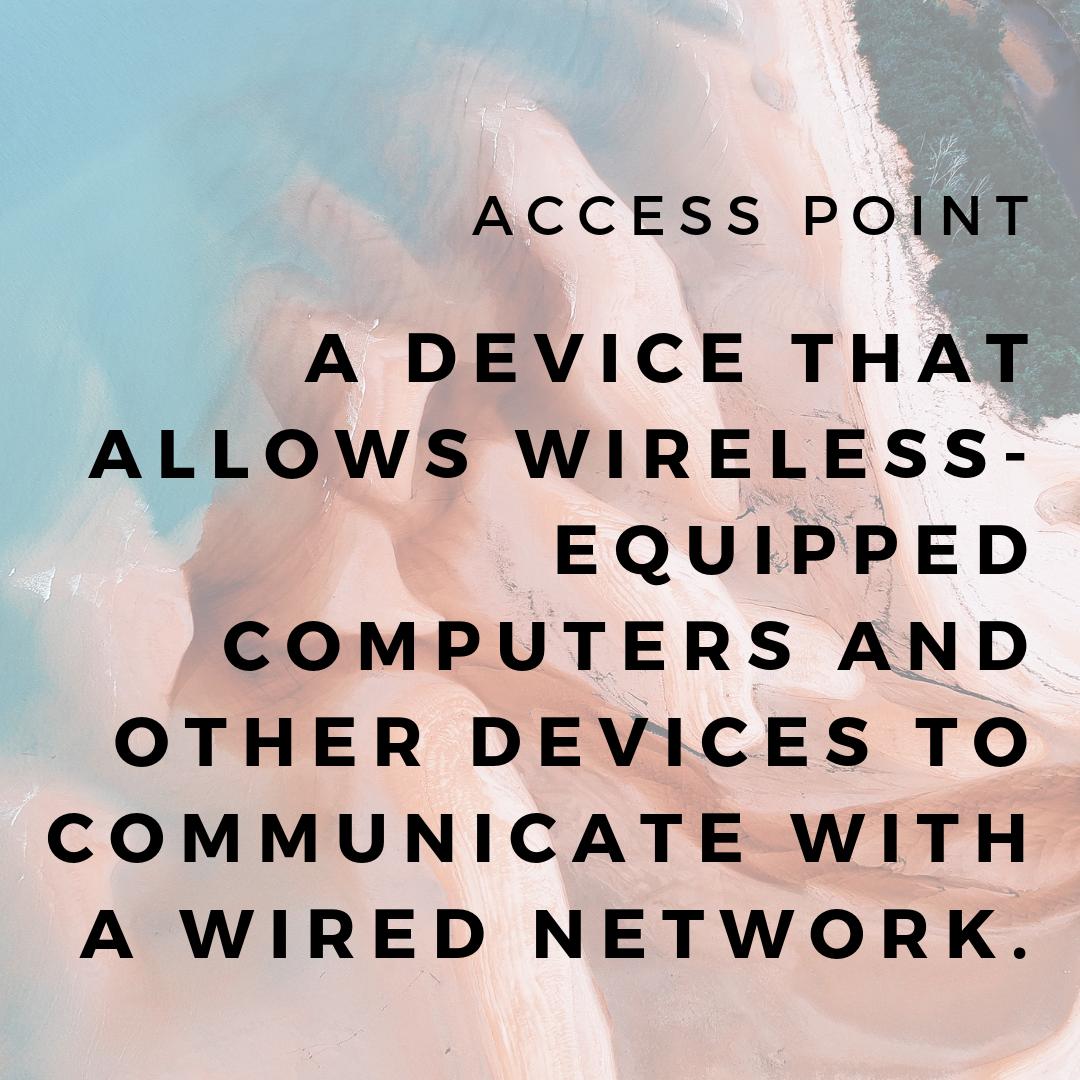 ITEngineInc's tweet photo. Ever wondered what an #access #point is ? 
In simple words, it is a #device that allows wireless-equipped #computers and other devices to #communicate with a wired network.
We would love to help you with your IT problems. Book your #free #consolation here https://t.co/V02FlJka95 https://t.co/u7tTqqwc2Q