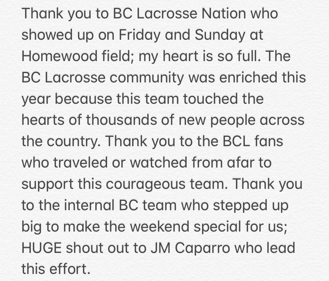 BC Women's Lacrosse tweet media