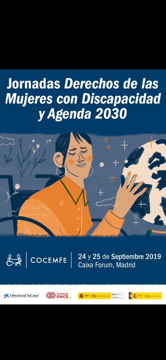 ¿Eres una mujer con discapacidad agente de cambio? Esta es tu jornada: cocemfe.es/wp-content/upl…
