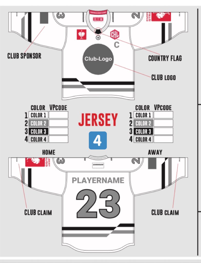 cardiffdevils's tweet photo. Devils fans - we need your help!
We want YOU to pick the design of our @championshockey jersey from these 4 designs ๐๐ป #DevilsEuropeanAdventure https://t.co/AtyKWN3Nzb