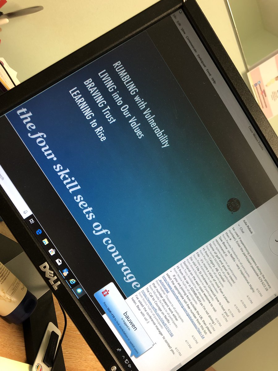 NicoleBauwens's tweet image. 🥰 brene @HISQIConnect #courage #timetoteach #learnable