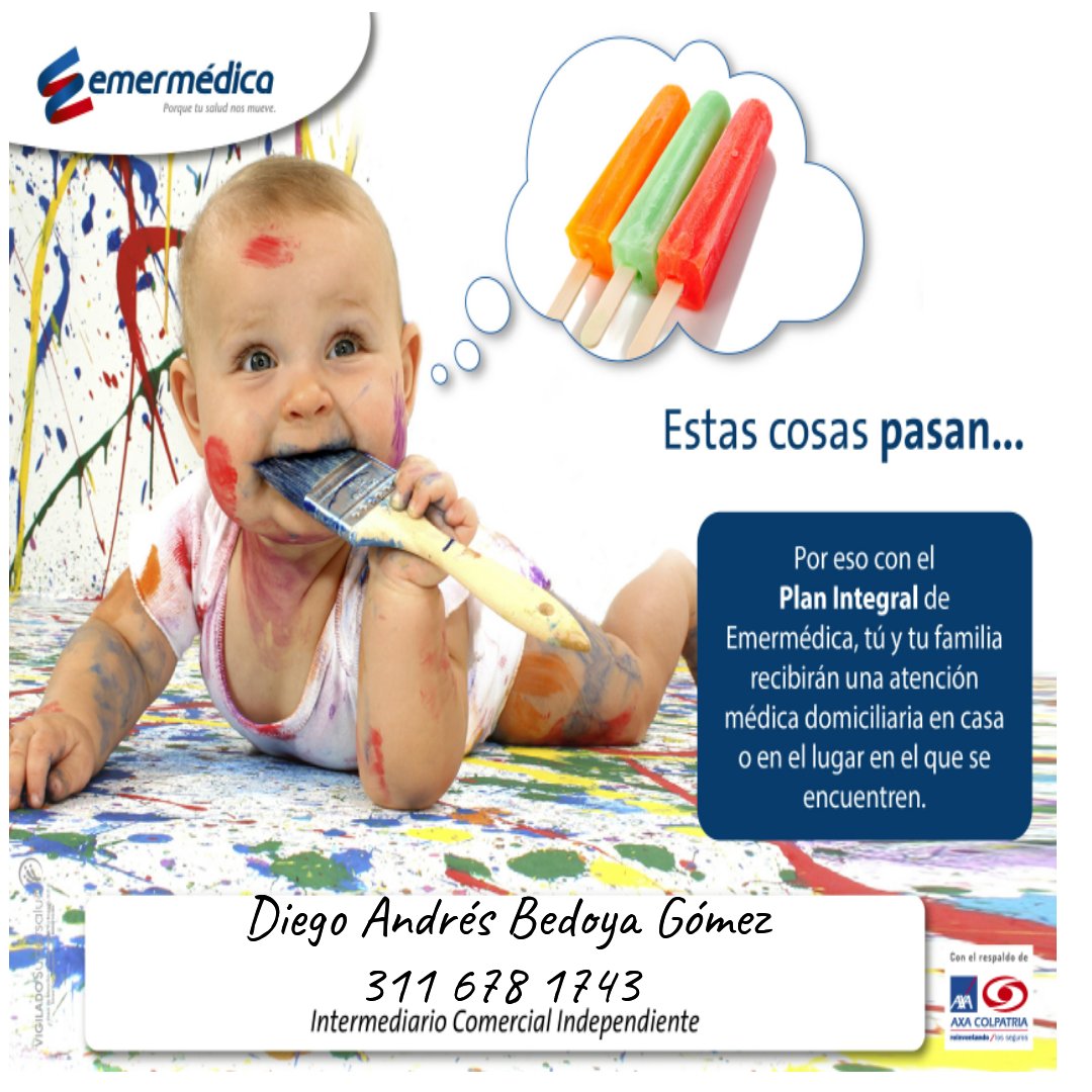 #FelizMartes #AfíliateYa #PorqueTuSaludNosMueve <a href="/Emermedica_SAP/">Emermédica SA</a> ofrece el servicio de atención médica domiciliaria en su PLAN INTEGRAL FAMILIAR. Por el mes de junio tarifa especial. Contáctame por DM o al 311 678 1743 y agenda tu cita de afiliación.