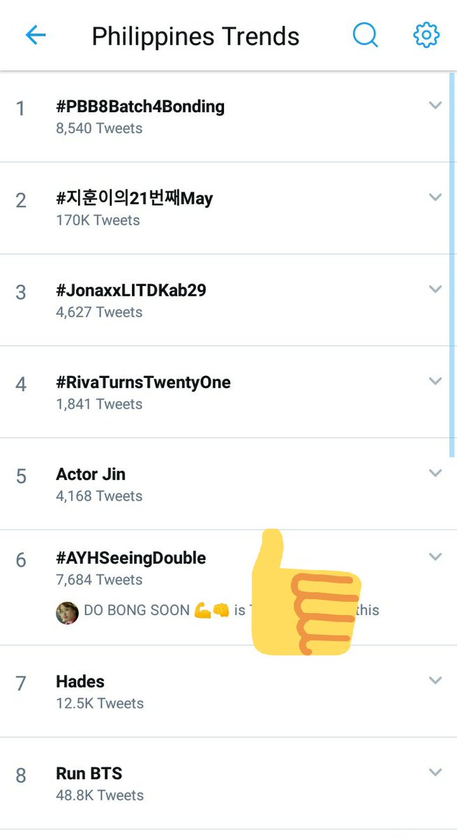 Rang_hoaRP's tweet photo. Spotted at TOP 6! THANK YOU! Kahit na Road to Coma na ako. Trending tayo ulit guys! Kamsahabnida!!!
@SeoJongGil_HoaR
#AYHSeeingDouble https://t.co/WphHVut2TN