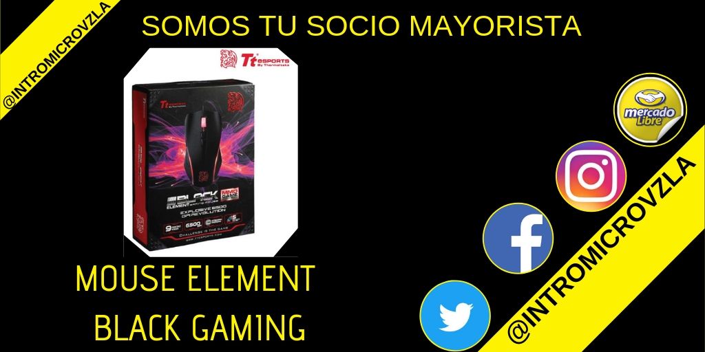 IntroMicroVzla's tweet image. El mouse óptico que necesitas para que te sientas a toda maquina durante tus juegos 💪

Contactanos al 0212.400.96.15/0212.400.96.59