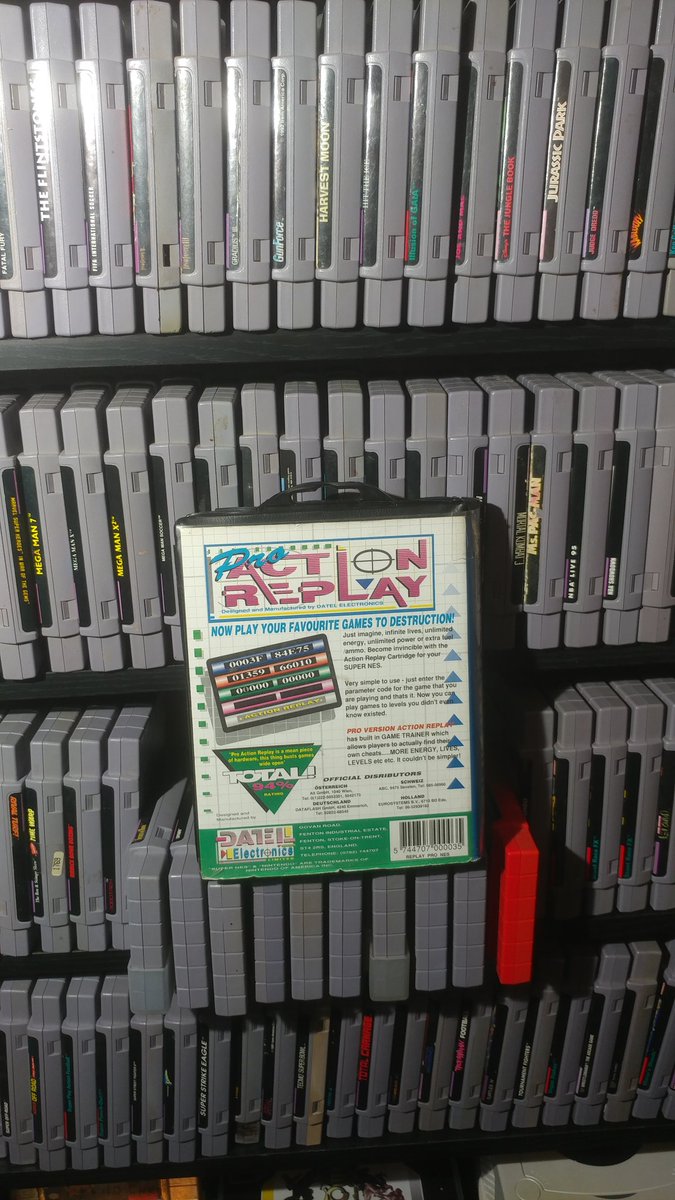 PureRetroCO1's tweet photo. The Ultimate Game Busting Cart!

Your daily dose of retro

#snes #supernes #supernintendo #16bit #90s #90skids #gamegenie #gameshark #proactionreplay #hacker #hacks #cheats #codes #videogames #gamer #shelfie #nintendofam #nintendofan #twitch #twitchtv #twitchaffiliate #retrogames https://t.co/owc6GCV6iz