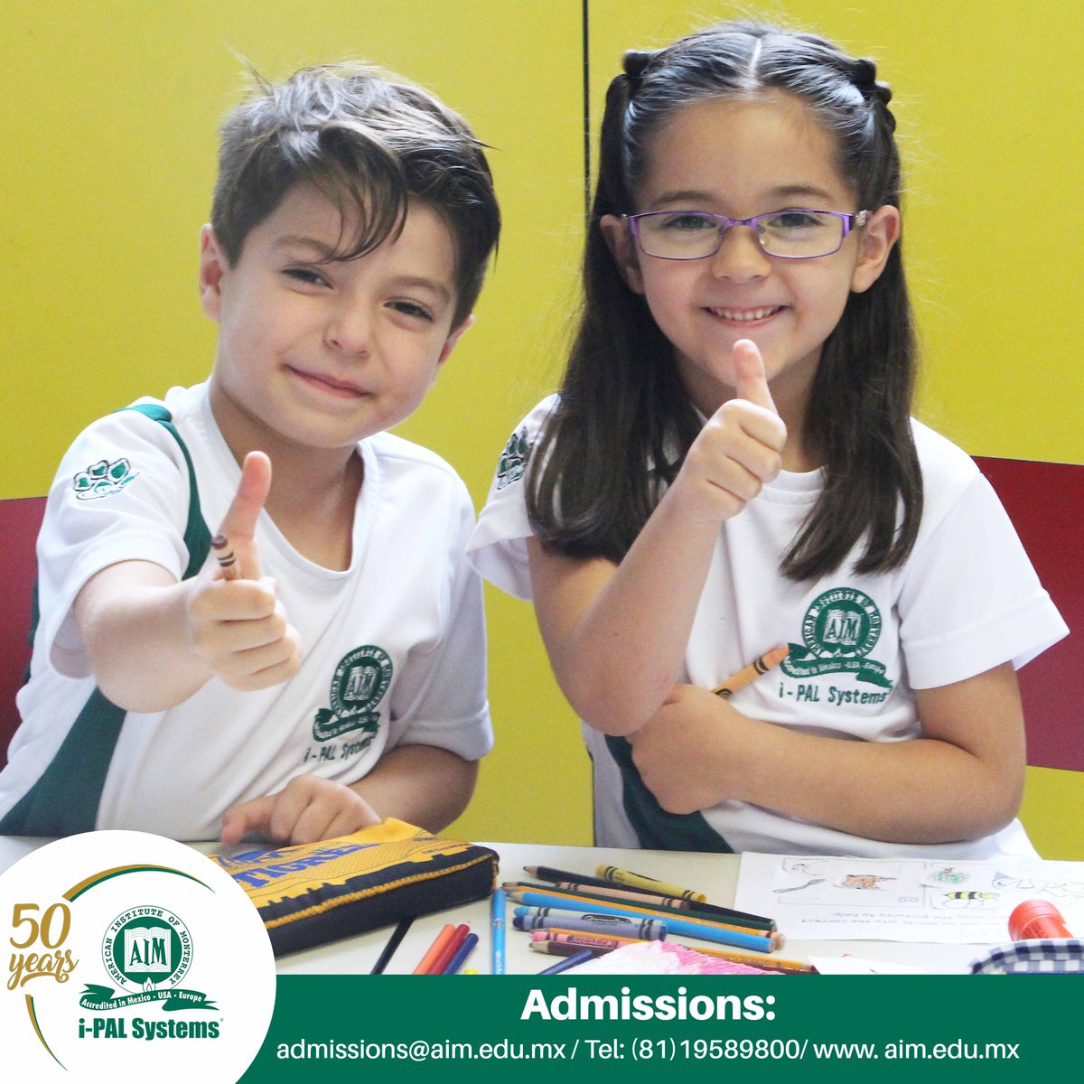 AIM_Social's tweet photo. Visita cualquiera de nuestros campus para conocer nuestras instalaciones y modelo educativo. Llámanos o envíanos un inbox para más información. https://t.co/YIyTFv7Uyf #ProudToBeAIM  #MTY #SPGG https://t.co/vSFoOc2Mht