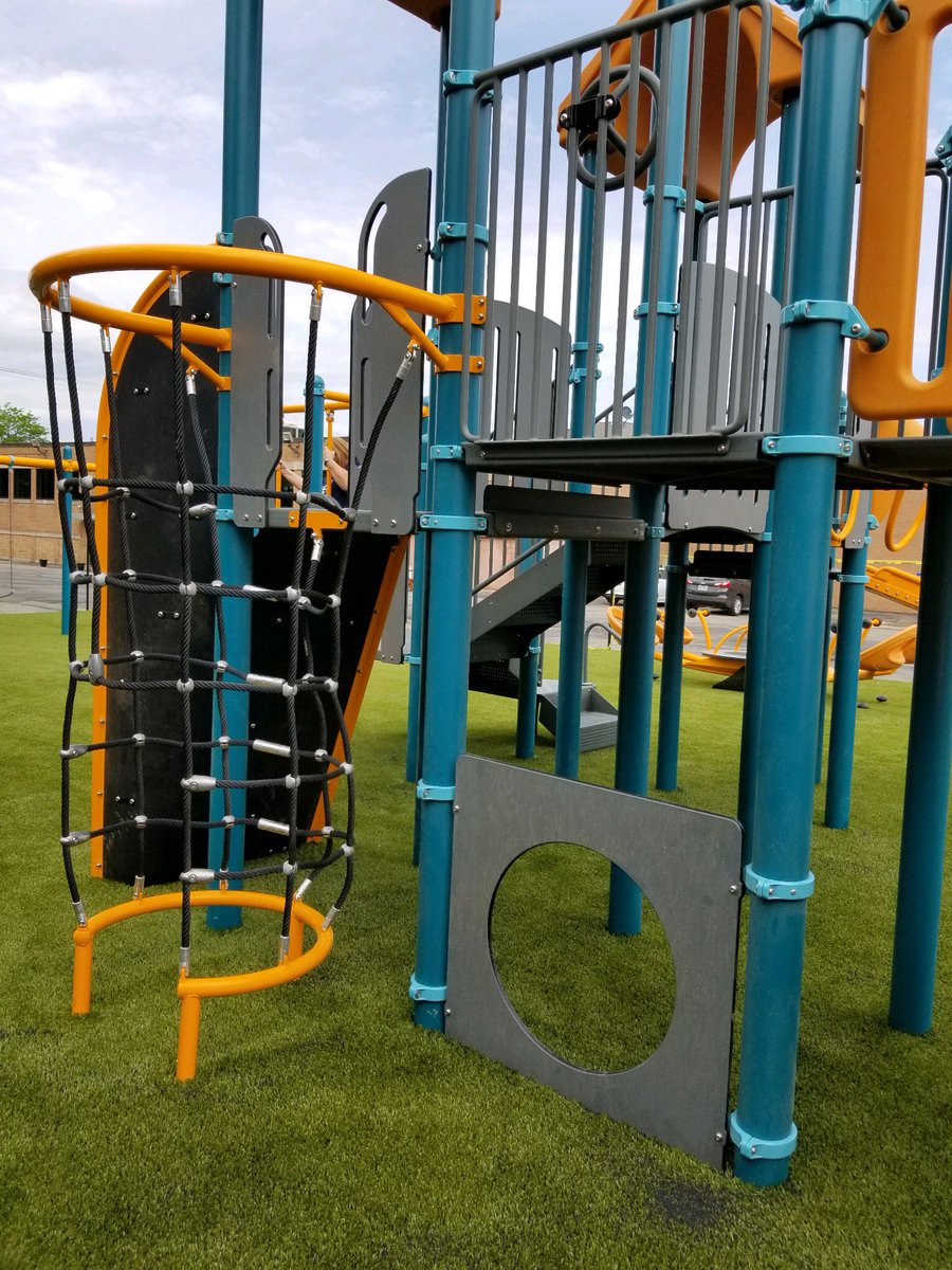 PDProgram's tweet image. Our playground is almost complete! Waiting on the instillation of a fence along with a few finishing touches, and our students couldn’t be more excited to play on it!
