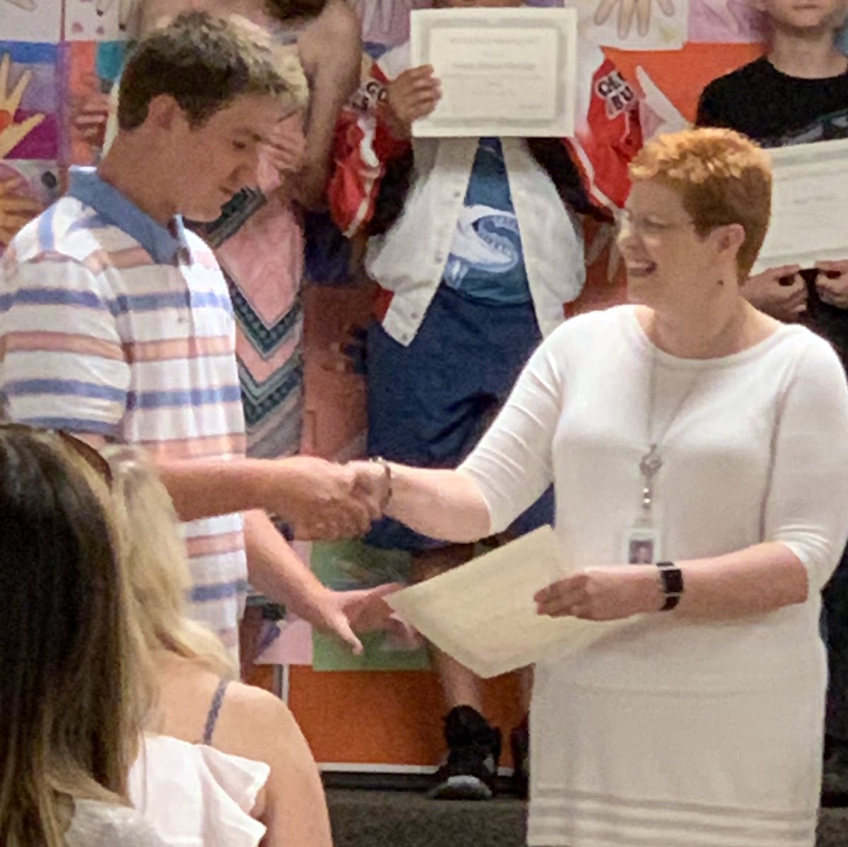 ck_four's tweet photo. Dawson has officially “graduated” from elementary school 🎉👨🎓. Thank you to all the wonderful people at Morrison-Gordon Elementary!!! Next stop...AMS😊👍 #KennedyBoys #MOGO #6thGradeGraduation #DBird @elikennedy24 @keiferm1 https://t.co/NNNTJ0TFyM
