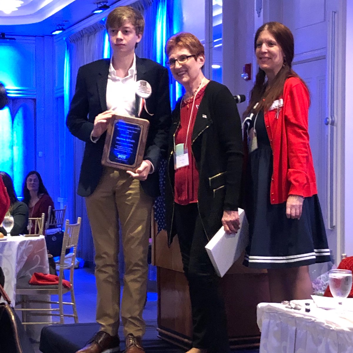GardenCityPTA's tweet photo. Congratulations to GCHS student, Matthew Spirakis who won the NYS PTA Youth Humanitarian Award in Honor of Stanely Marcus. He was recognized at the Nassau Region PTA Spring Conference on May 15th.  We are so proud  to have students like Matthew in our school community! https://t.co/UfHkmkOxnM