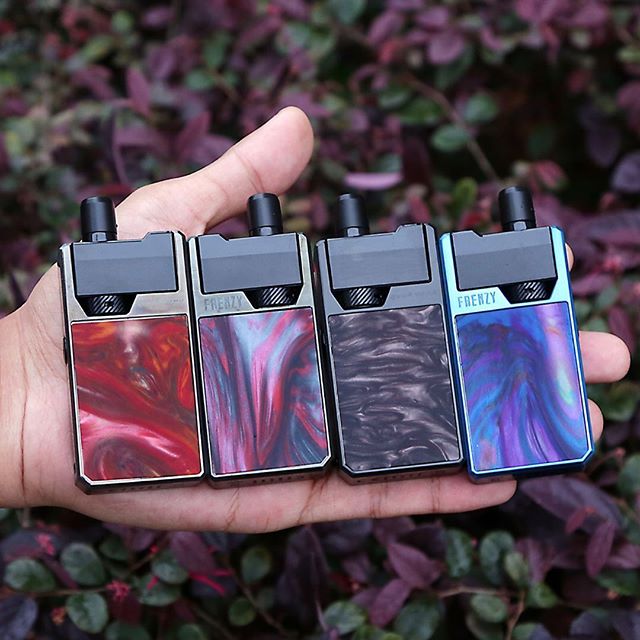 EightVape's tweet photo. An upgraded Pod Device &amp; one of the first pod devices to work with an optional Temperature Control mode. 

The GeekVape Frenzy brings form and function together in one beautifully styled device. Finely crafted and beautifully designed.

https://t.co/cx1JPBh8Y5 #vape #vaplife https://t.co/sza1VDTe60