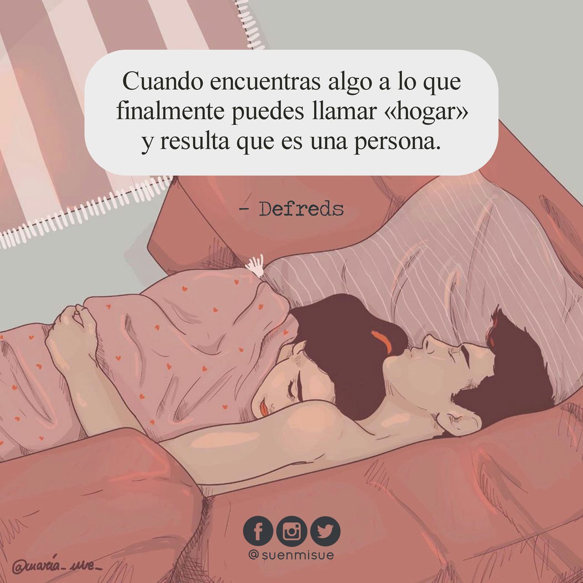 suenmisue's tweet photo. Tú, mi hogar.

@Defreds https://t.co/NXvQVFizrU