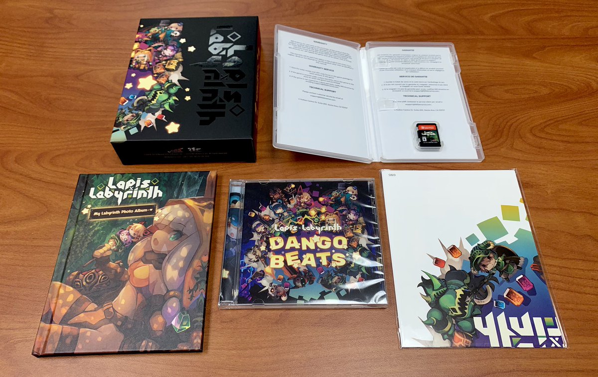 JoshuaMFrench's tweet photo. Here’s a peak inside my #NintendoSwitch pickups...

#ForTheKing + #CrystalCrisis have available updates but can be played without them. #OpusCollection (ver 3.5.0, includes soundtrack code for PC download) + #LapisXLabyrinth (ver 1.0.0) appear to be #CompleteOnCart.

#SwitchCorps https://t.co/gEdjnhqnli