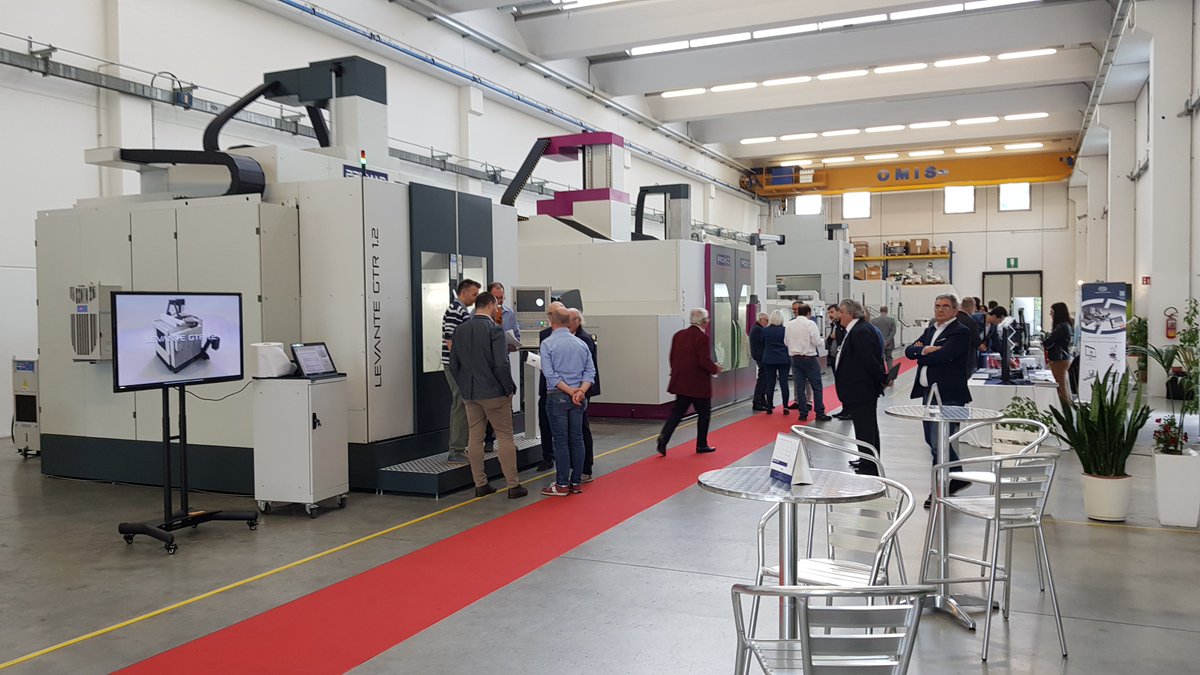 PROMACsrl's tweet photo. Grazie a tutti quelli che sono venuti a trovarci e che hanno reso la nostra Open House un successo!
Thanks to everyone who came to visit us and made our Open House a success!
#cnc #machinetools #machine #machining #macchineutensili #MadeInItaly #5axis #6axis #5assi #6assi https://t.co/k8ryvo8BY5