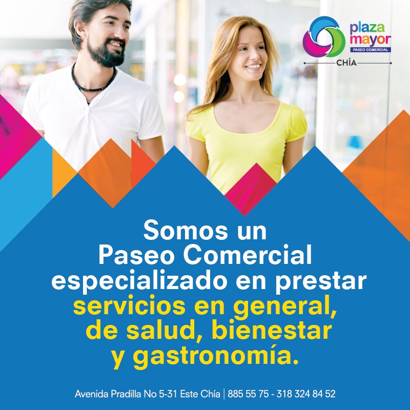 Para más información ingresa a:

👉👉👉 plazamayorcc.com.co/directorio/