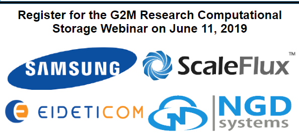 g2minc's tweet image. Register for the G2M Research #ComputationalStorage #Webinar on June 11

(link: xlzmy.mjt.lu/nl2/xlzmy/5tp0…) xlzmy.mjt.lu/nl2/xlzmy/5tp0…