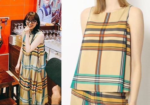 Dorama Fashion Twitterissa 飯豊まりえ さん衣装情報 アナザースカイ にて 飯豊まりえさんが着ていたチェック柄の ワンピースのブランドがやっと判明しました ワンピースの画像は未確認ですが 特徴のあるチェック柄生地が完全一致 ブランド詳細は
