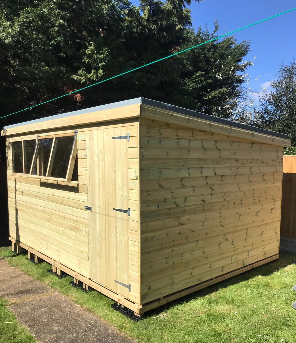 One of our customised designs. We make and manufacture all our sheds ourselves at our Liverpool factory so if you’ve got any quirky ideas, give us a call and let us draw up a design for you! #custommade #sheds #storage #gardenlife #garden #gardensheds