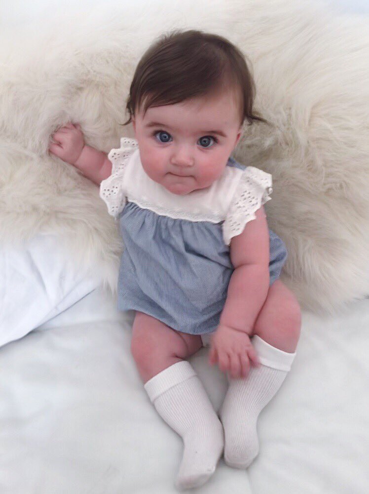 NicoleAmyB's tweet photo. She’s just perfect... 6 months and 1 day in our lives! ♥️ https://t.co/5JLPxzvFsr