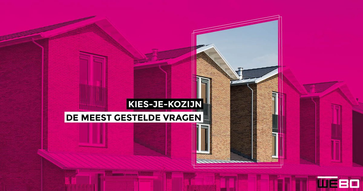 KIES-JE-KOZIJN | De meest gestelde vragen bij Kies-Je-Kozijn, WEBO. geeft er antwoord op in de volgende blog: webo.nl/4827/