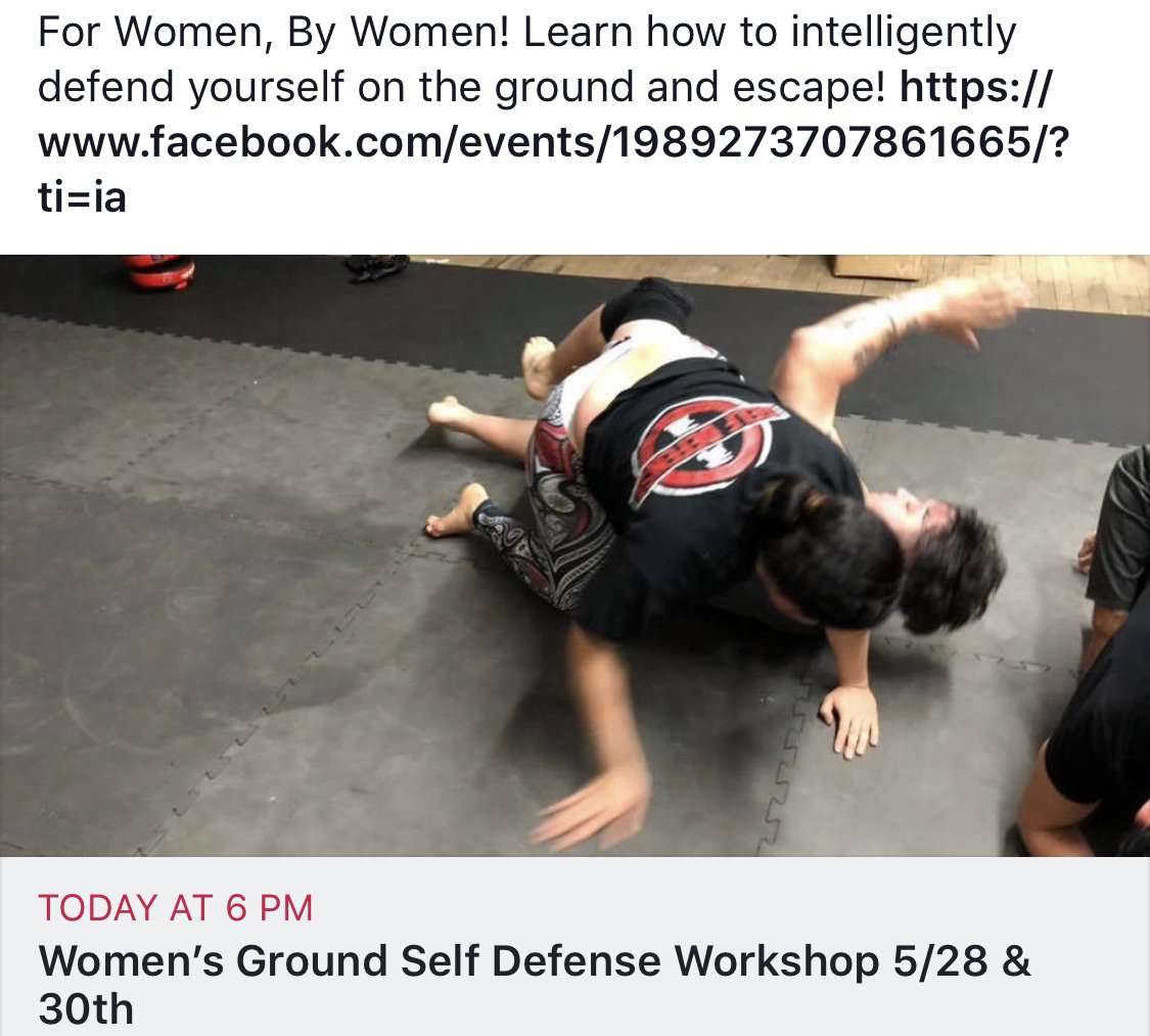 MI_Method's tweet image. Tonight 6pm Learn practical and intelligent #selfdefense on the ground for Women, taught by Coach Lauren! Register here: womensdefense.eventzilla.net #Philly #womensselfdefense #fishtown