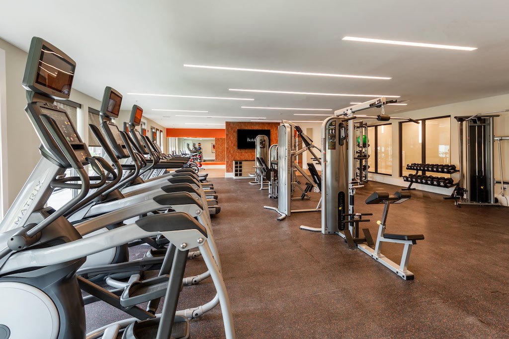 All of your fitness needs in one space! bit.ly/2pRTmzI #TheBerkleigh #BozzutoFit