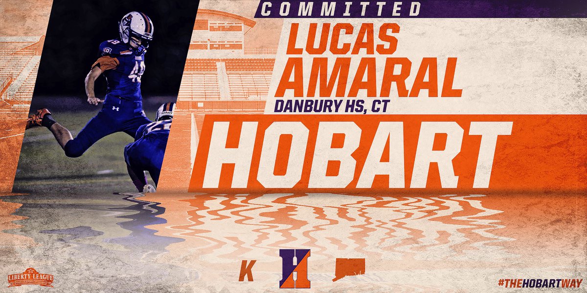 CoachTieri's tweet photo. Congratulations to @amaral_luc49 and his family. This young man is destined to achieve greatness in every aspect of what he does at the next level #TheHatterWay ➡️ #TheHobartWay https://t.co/A9mhO6l1Tb