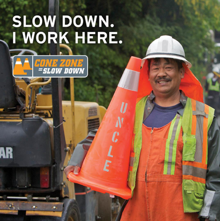 RoadSafeAtWork's tweet photo. Thank you for slowing down in our work zones. You’re helping to keep our roadside workers safe. Learn more at https://t.co/KeVwYVIuAd #ConeZoneBC https://t.co/Ec5OpGHIy7