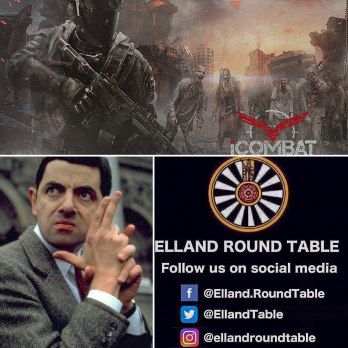 EllandTable's tweet photo. This Thursday we are going to iCombat in #Leeds to become our teenage selves again and pretend to shoot each other using laser guns. Want #domore with your evenings? DM us for more info and come along to our next #social for #free #tuesdaymotivation #calderdale #WeAreERT https://t.co/kSNrKE62m8
