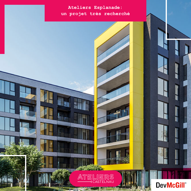 Il ne reste plus que quelques unités encore disponibles aux Ateliers Esplanade. C’est votre dernière chance de vous installer dans ce projet résidentiel recherché, dans le magnifique quartier du Mile-Ex : bit.ly/2X2Oztl