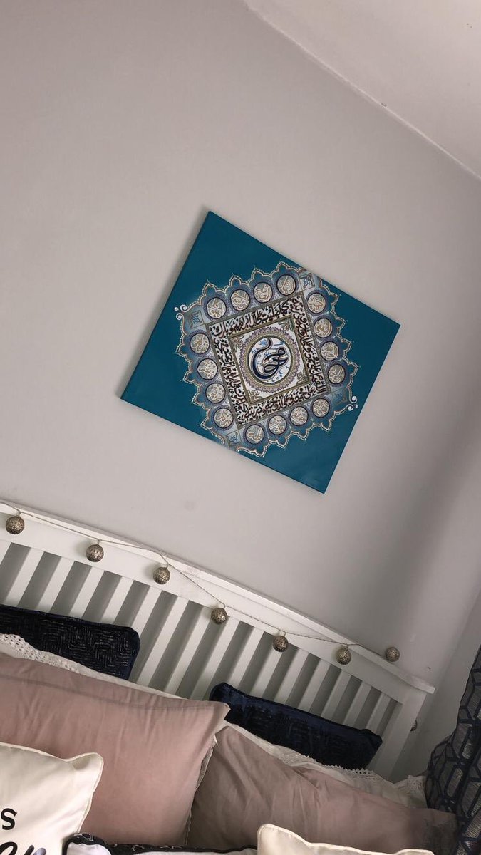 It’s looking so pretty on  @_privminx ‘s wall Dm me to have a canvas made of your ownInstagram: zm_canvas_art