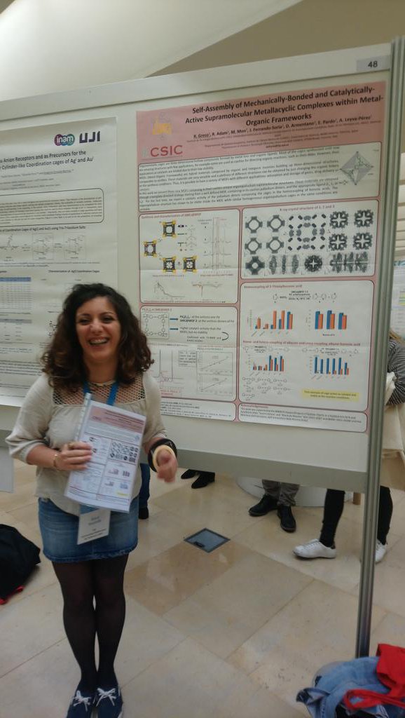 When MOFs are making you happy #bienalRSEQ2019 <a href="/RossellaGreco7/">RossellaGreco</a> <a href="/AntonioLeyvaPr1/">Antonio Leyva Pérez</a> <a href="/rosa_adam/">Rosa Adam Ortiz</a>