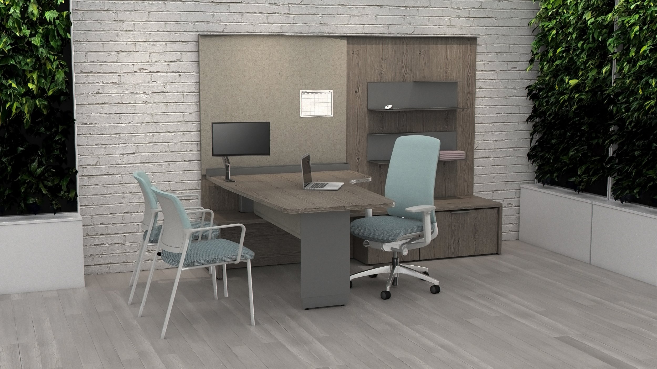 Teknion height 2024 adjustable desk