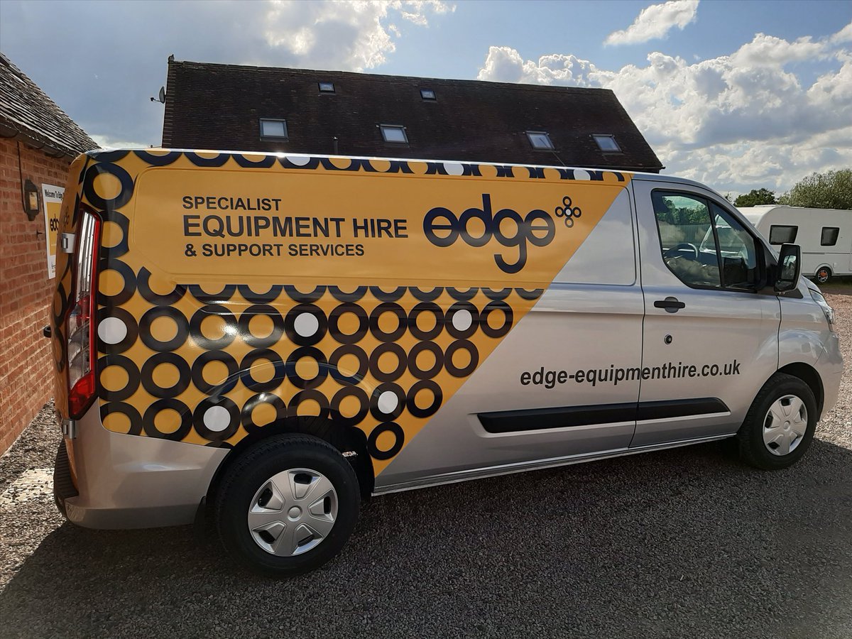 Our first new van has just arrived !