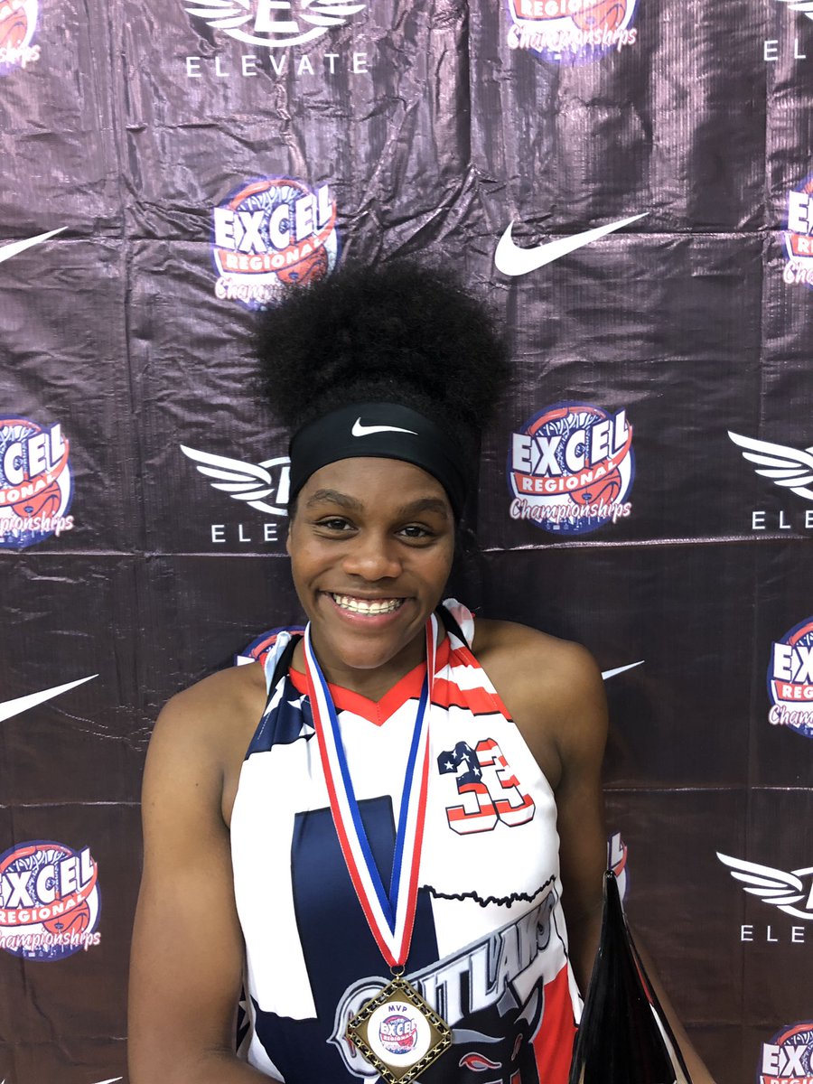 ExcelTournament's tweet photo. 16u Lazariah Everette of San Antonio, TX was a force down low this weekend. Her Outlaws have always been loaded with excellent guards but adding her on the block makes an unbeatable team even better. Great rebounder and finisher. #ExcelRegionals19 #ExcelPhenoms
@nubian_goddess02 https://t.co/ep4nsb1oeR