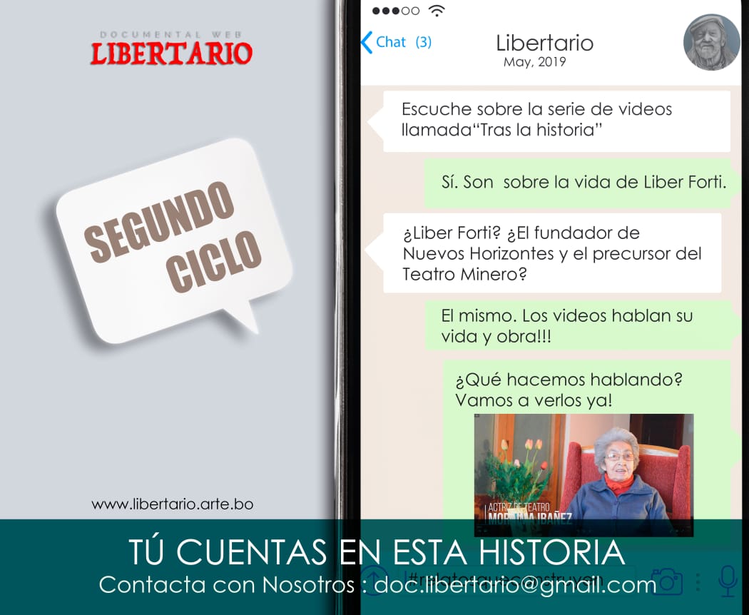 BoletinNh's tweet photo. La segunda etapa de #Libertario trae nuevos vídeos que transmiten los momentos y enseñadas de #LiberForti contada de manera cronologica.
#DocWeb #SegundoCiclo #Libertario #Transmedia #LiberForti #TiempoReal https://t.co/Fb0hPG4Itr