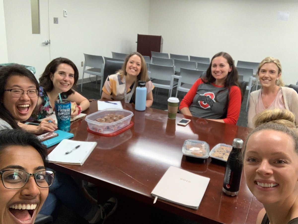 Full house and treats aplenty for lab meeting this week 🥳👩‍🔬