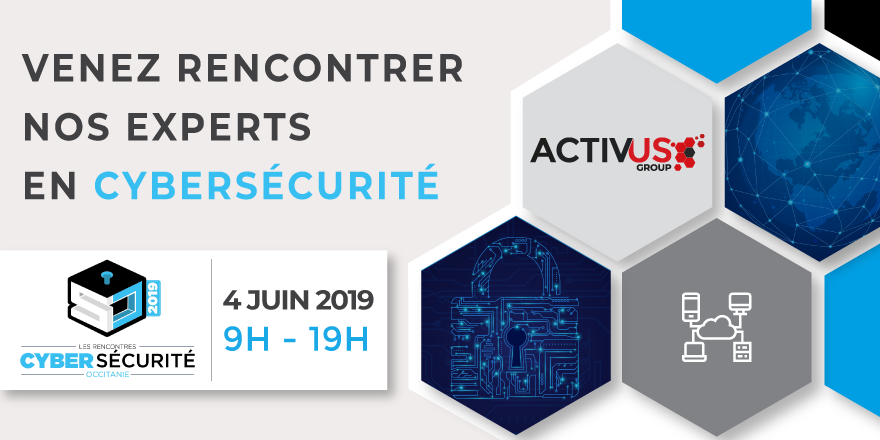 activusgroup's tweet photo. Activus Group participera à la 5e édition des Rencontres @CybersecuriteOc le 4 juin !
@TRiberolles, un de nos chercheurs en #securite, y fera également un présentation intitulée : IDS pour les réseaux opérationnels de l’aviation civile.
#cybersecurite #ActivusGroup #IA #RCO2019 https://t.co/mAaiukEciN